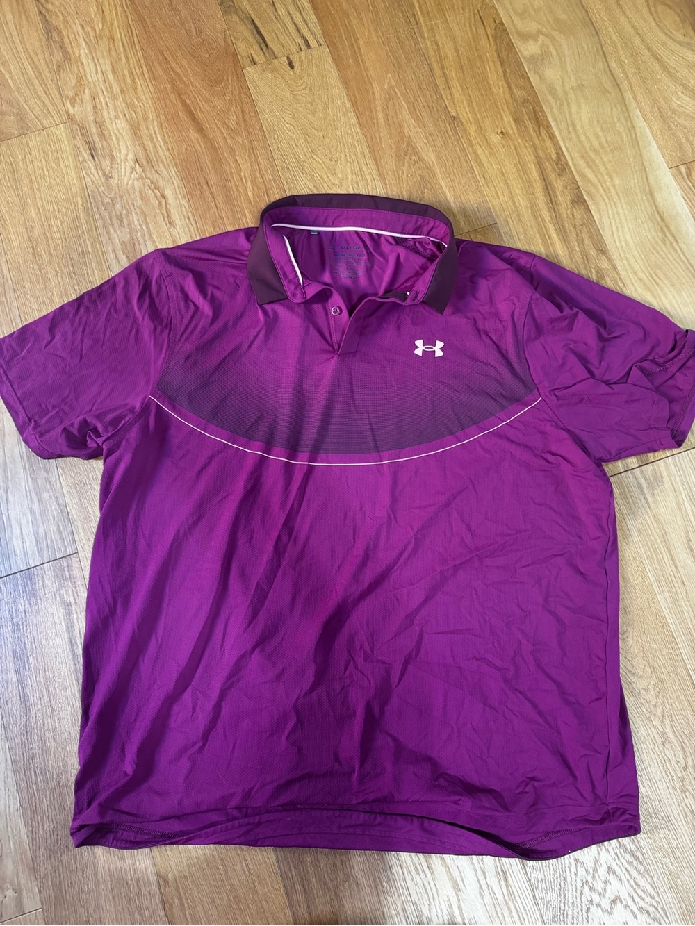 Under Armour Men’s Purple Magenta Performance Polo